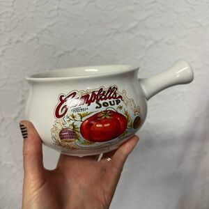 CAMPBELL'S SOUP 5" SINGLE HANDLED BOWL 2017 COLLECTIBLE BY JOSEPH CAMPBELL COMP.